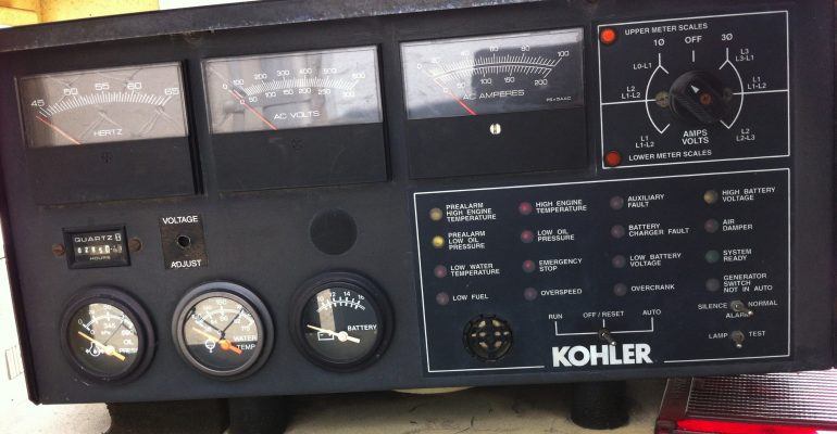 Used Kohler 45kw Propane Generator