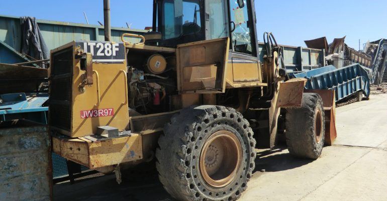 Used 1996 Caterpillar IT28F Wheel Loader w/Quick Coupler