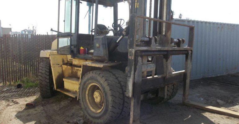 Used 1996 Hyster H210XL Forklift Two Stage