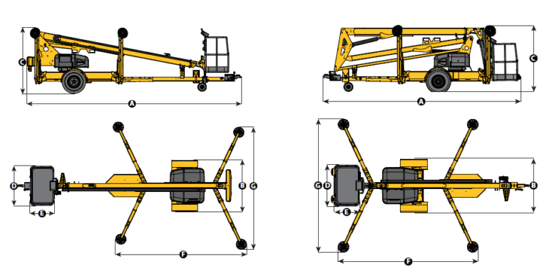2023 Haulotte 3632T Tow-able Boom Lift