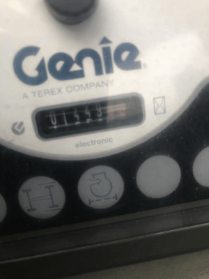 2012 Genie GTH-5519 Reach Forklift