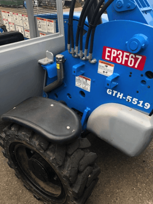 2012 Genie GTH-5519 Reach Forklift